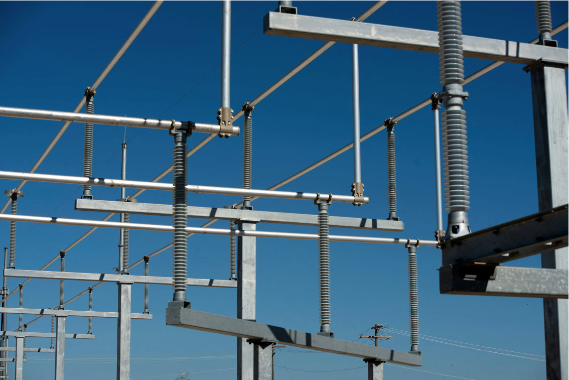 Electrical substation infrastructure supporting data center power demands