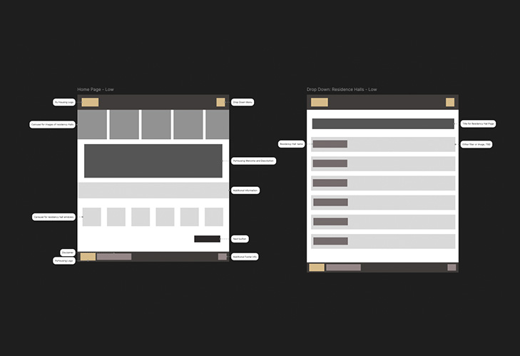Project 1 - Low Fidelity Wireframe 1
